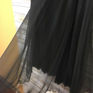 Vintage Skirts - Vintage NWT 80’s Black Sheer Evening Skirt 24W Vintage Skirts - Vintage NWT 80’s Black Sheer Evening Skirt 24W